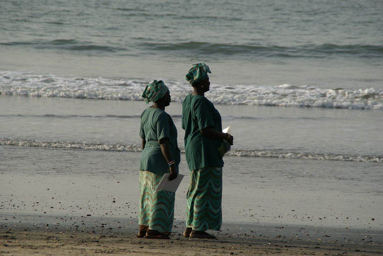 Op strandentocht door Gambia