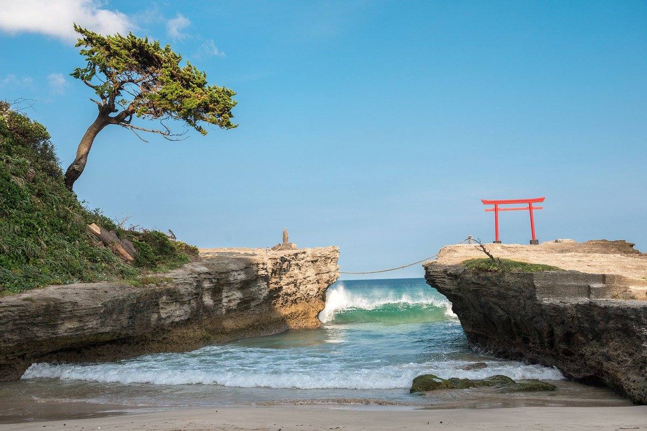 De hemelse stranden van Japan