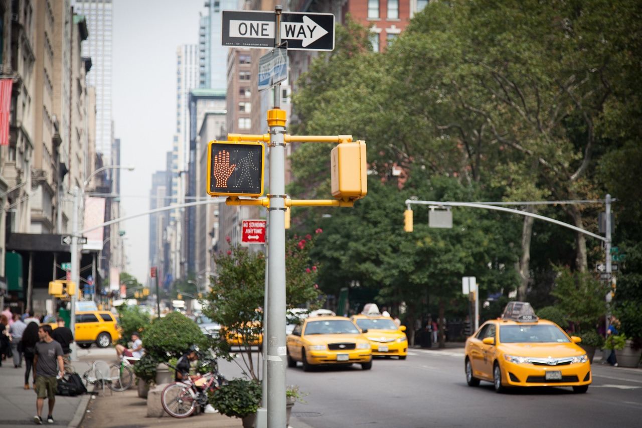 Metro en Taxi’s in New York