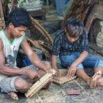 Traditionele ambachten en kunst in Myanmar