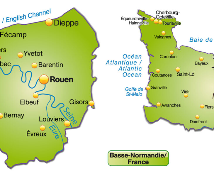 Basse-Normandië en Haute-Normandië