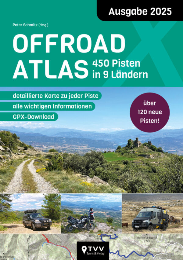 Reisgids Offroad Atlas | TVV Touristik Verlag